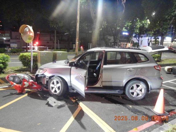 逆向連撞13機車　警方查獲毒品依法送辦3